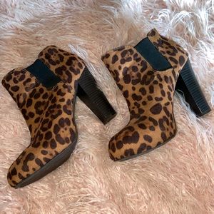 Leopard Print Boots
